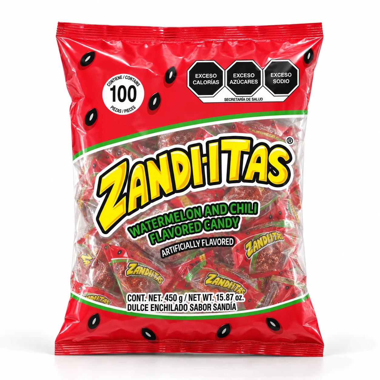 Bolsa con traslape para dulces